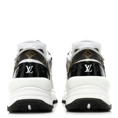 Louis Vuitton Monogram Calfskin Run 55 Sneakers 38.5 White 4 of 11