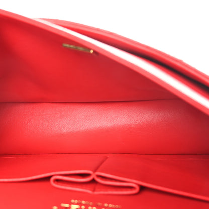 Chanel Caviar Quilted Medium Double Flap Red 5 of 10