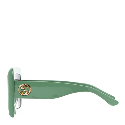 Gucci Oversized Square GG0783S Sunglasses Green 2 of 7