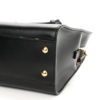 Saint Laurent Calfskin Monogram Baby Cabas Black 9 of 12