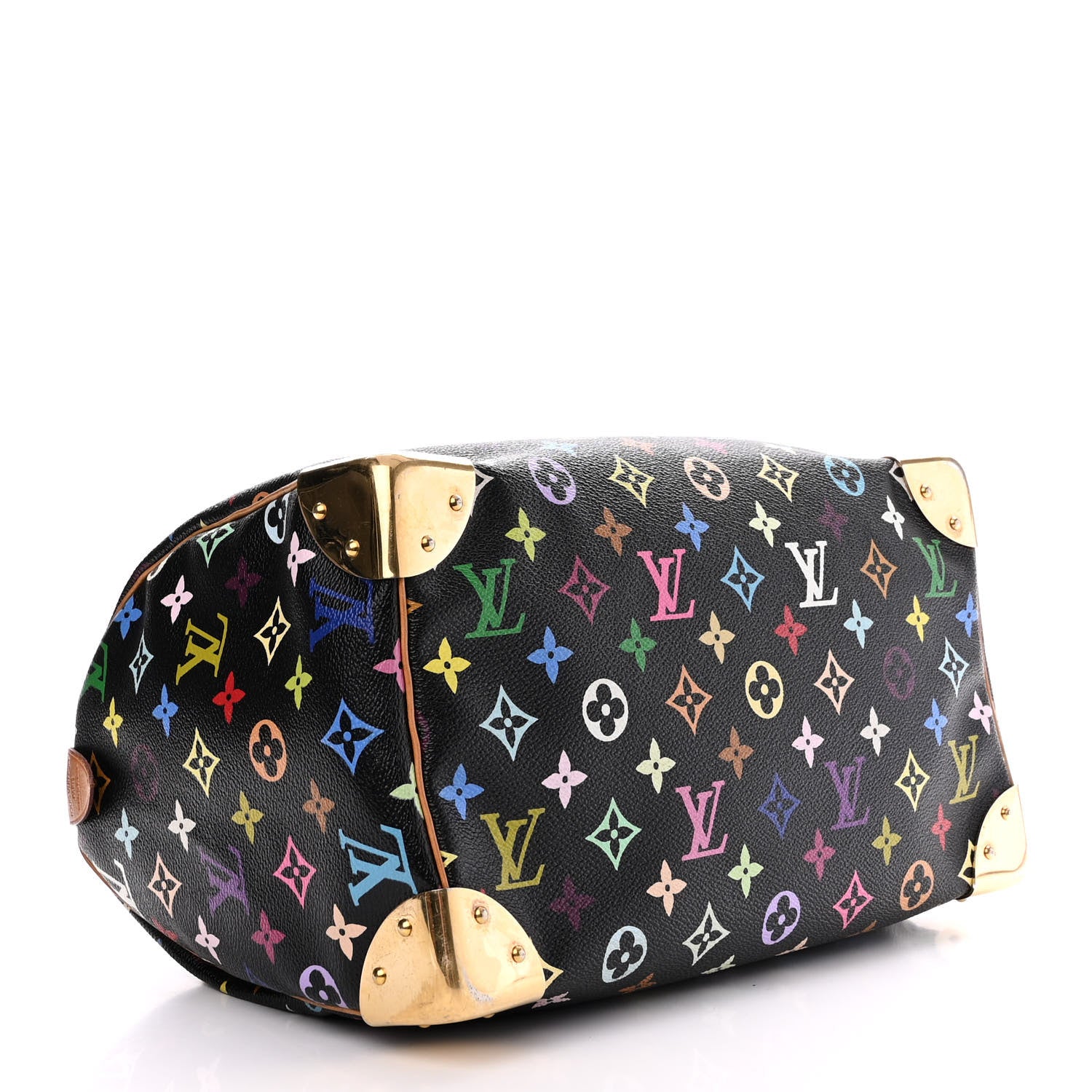 Louis Vuitton Monogram Multicolor Speedy 30 Black 4 of 17