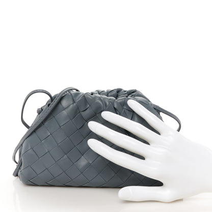 Bottega Veneta Nappa Intrecciato The Mini Pouch Thunder 2 of 12