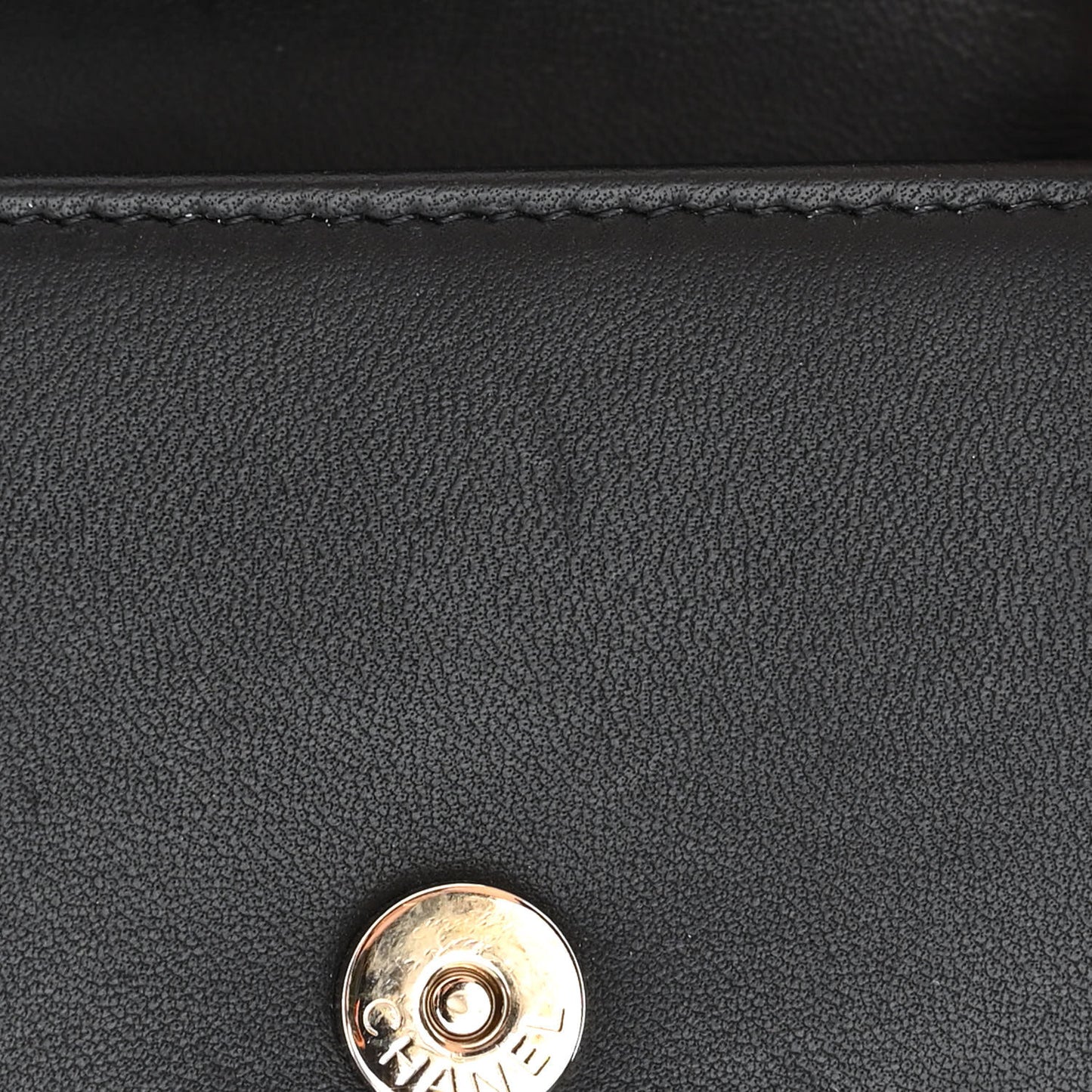 Calfskin Crochet Embroidered Quilted Mini Clutch with Chain Black