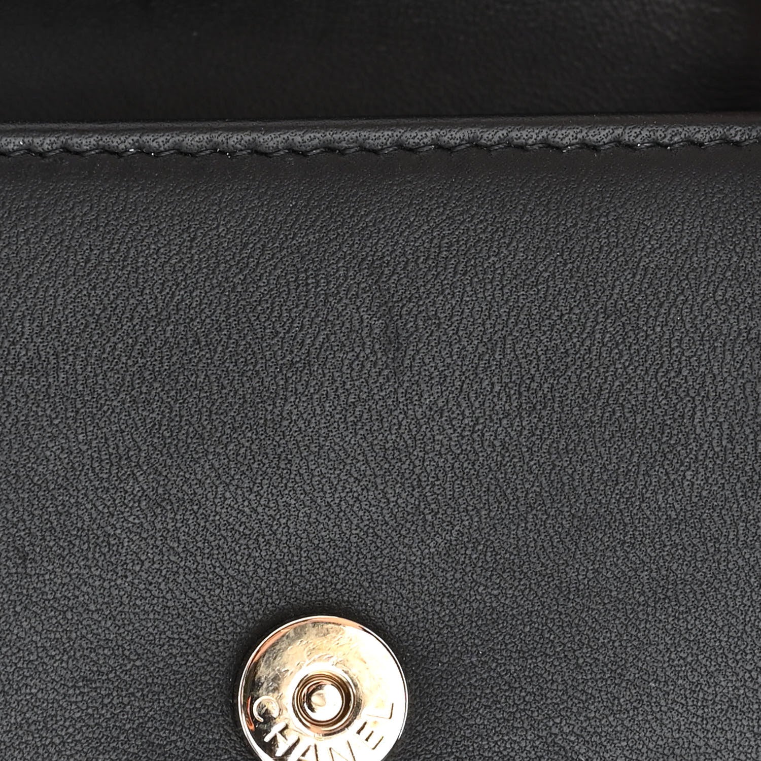 Chanel Calfskin Crochet Embroidered Quilted Mini Clutch with Chain Black 13 of 18