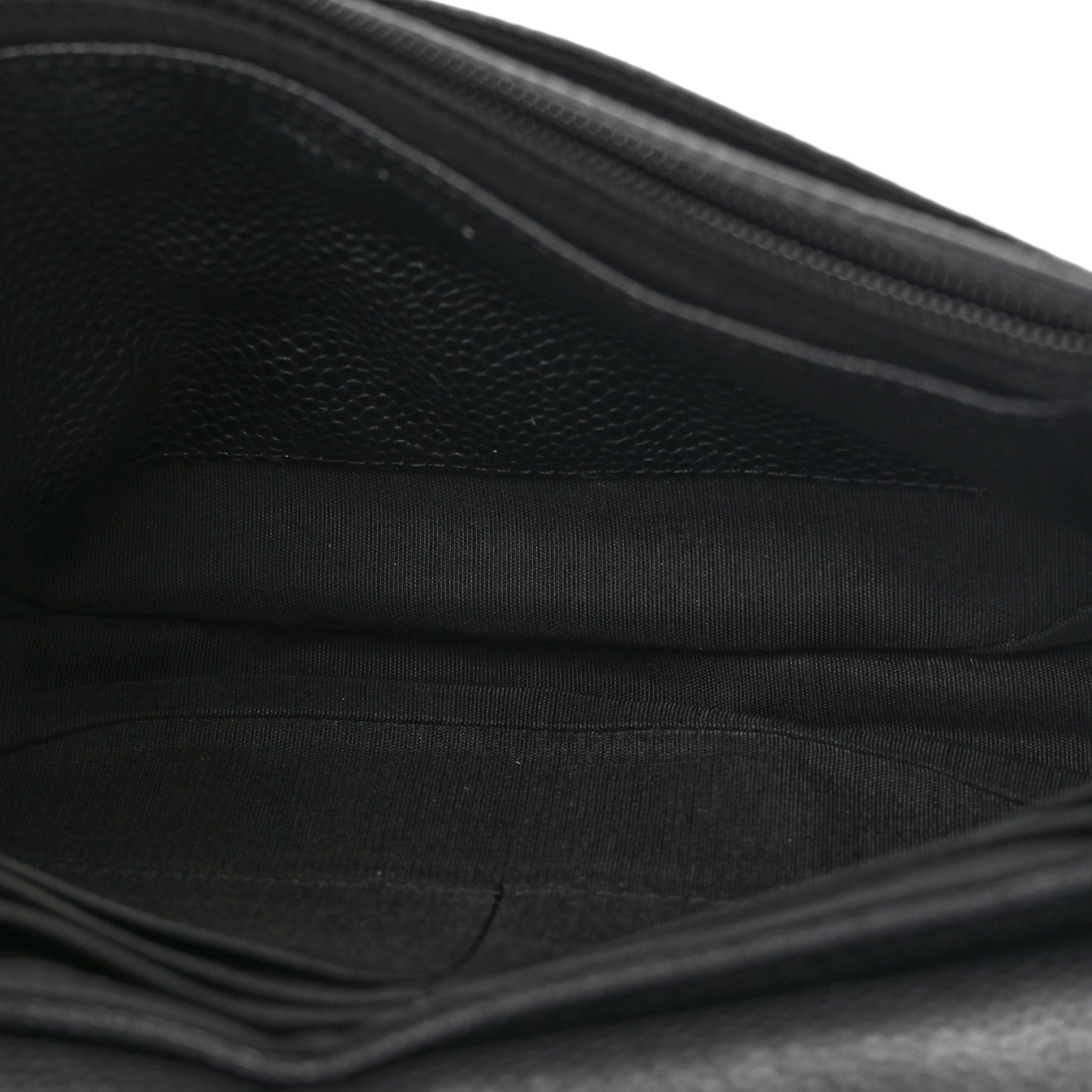 Caviar Half Moon Wallet On Chain WOC Black