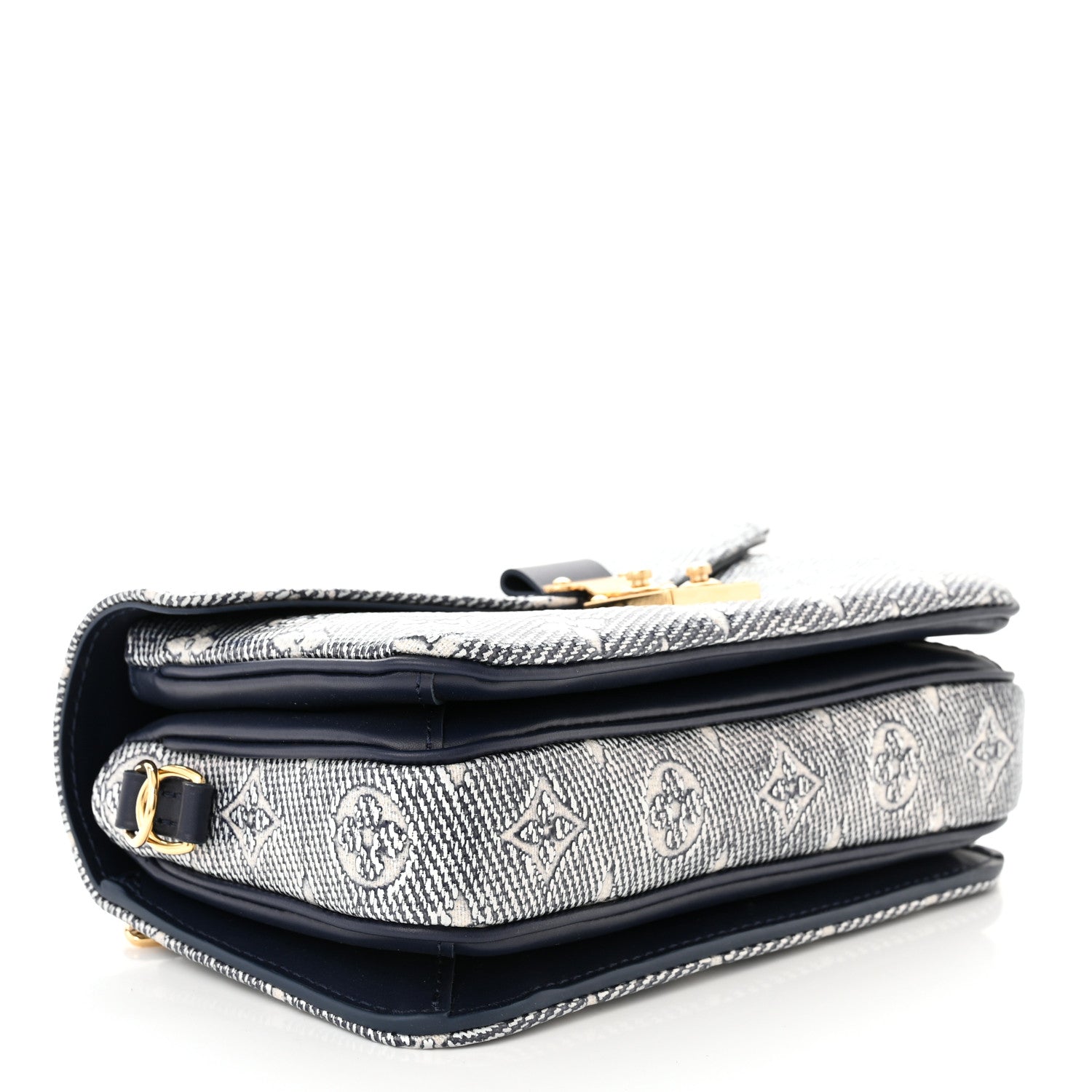 Louis Vuitton Monoglam Pochette Metis East West Blue 4 of 9