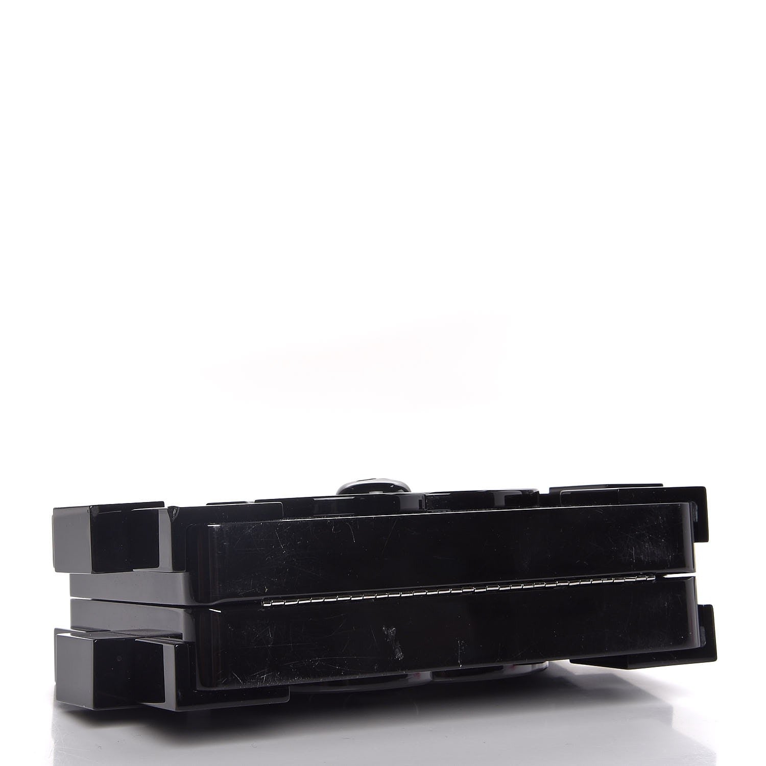 Chanel Plexiglass Boy Brick Lego Clutch Black 4 of 7