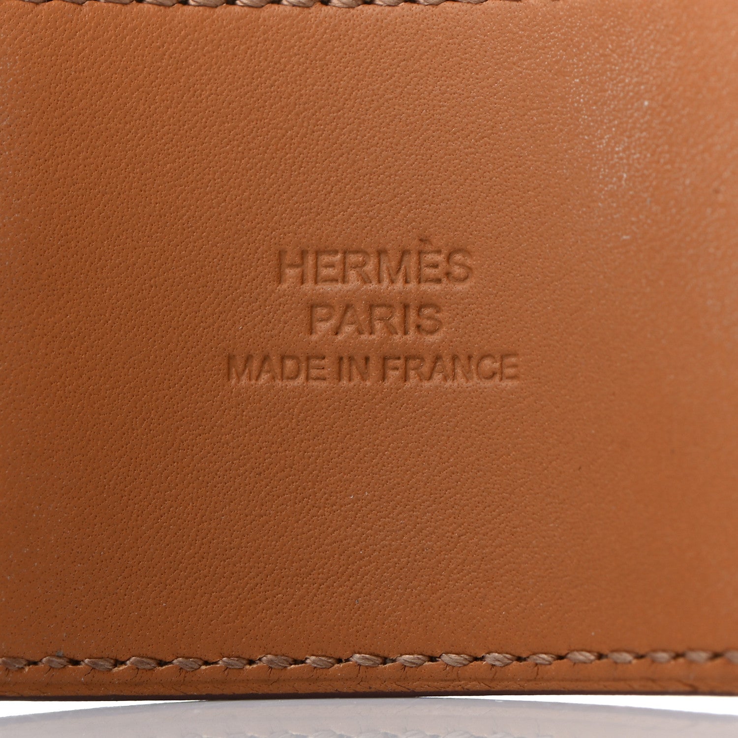 Hermes Barenia Collier de Chien CDC Rocabar Bracelet T2 Fauve 4 of 5