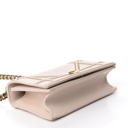 Christian Dior Lambskin Studded Small Diorama Flap Bag Light Pink 4 of 12