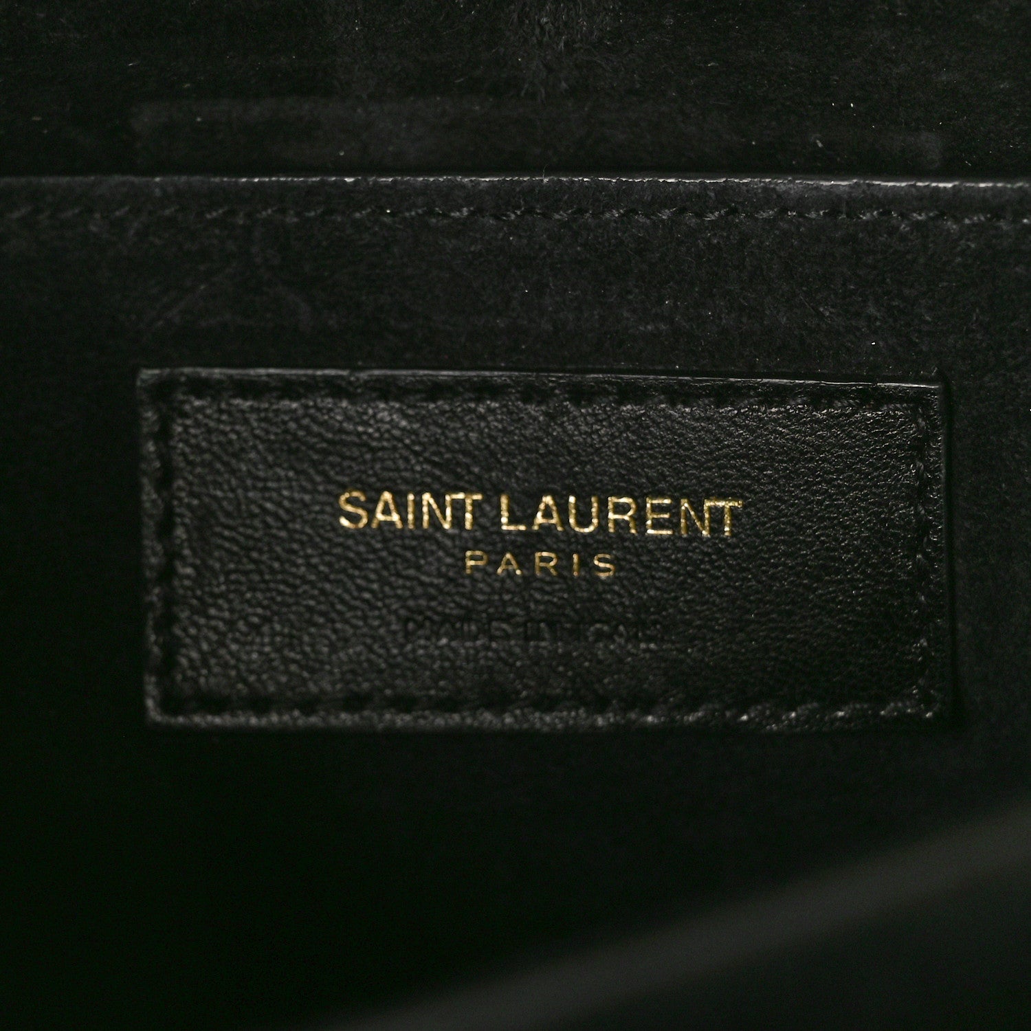 Saint Laurent Calfskin Medium Monogram Sunset Black 6 of 10