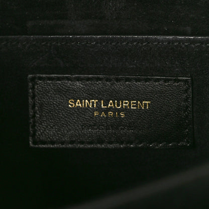 Saint Laurent Calfskin Medium Monogram Sunset Black 6 of 10