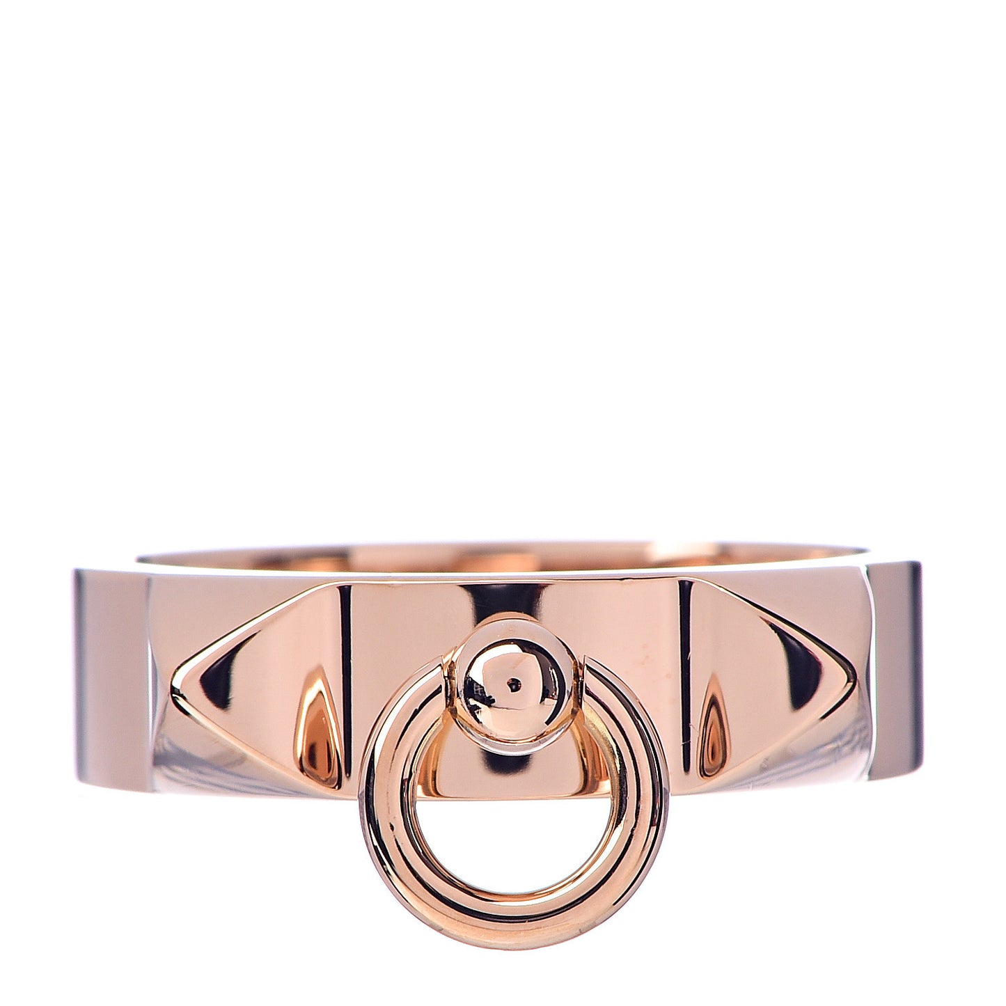 18K Rose Gold PM Collier De Chien Ring 53 6.5