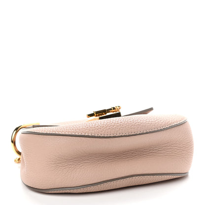 Chloe Grained Lambskin Mini Drew Shoulder Bag Cement Pink 4 of 11