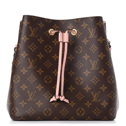 Louis Vuitton Monogram Neonoe MM Rose Poudre 1 of 9