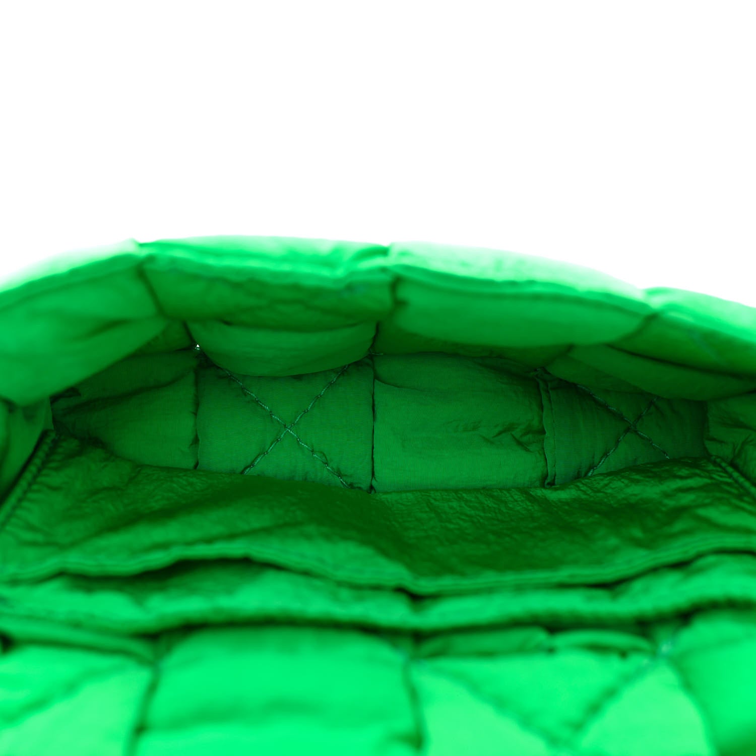 Bottega Veneta Nylon Intrecciato Padded Tech Mini Cassette Belt Bag Parakeet 5 of 10