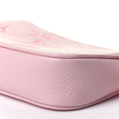 Louis Vuitton Empreinte Monogram Giant By The Pool Mini Pochette Accessories Bouton De Rose 8 of 10