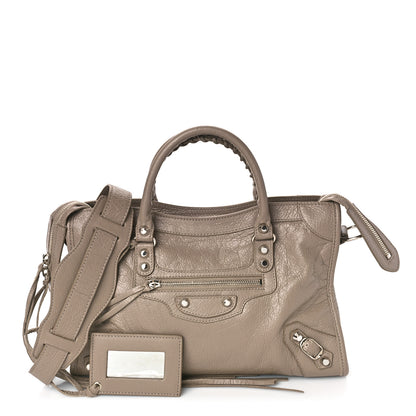 Balenciaga Agneau Classic Silver Hardware S City Dark Mink Grey 1 of 7