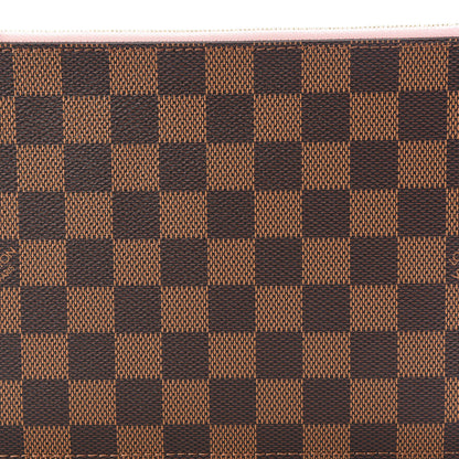Louis Vuitton Damier Ebene Neverfull MM GM Pochette Rose Ballerine 10 of 10