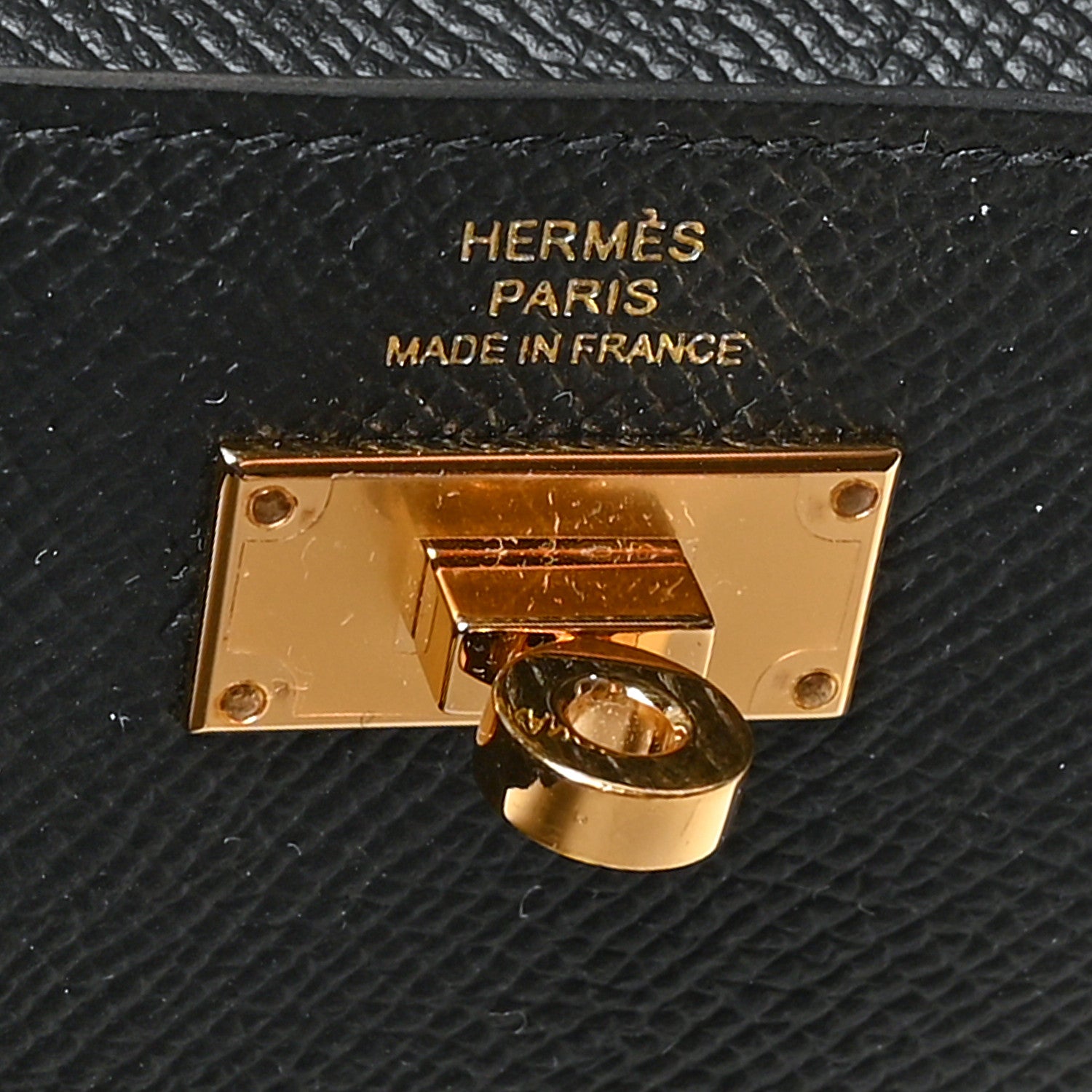 Hermes Epsom Kelly Pocket Compact Wallet Black 6 of 9