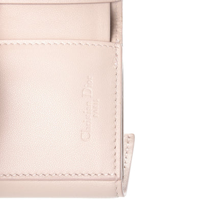 Christian Dior Lambskin Cannage Lady Dior Compact Wallet Light Pink 5 of 6