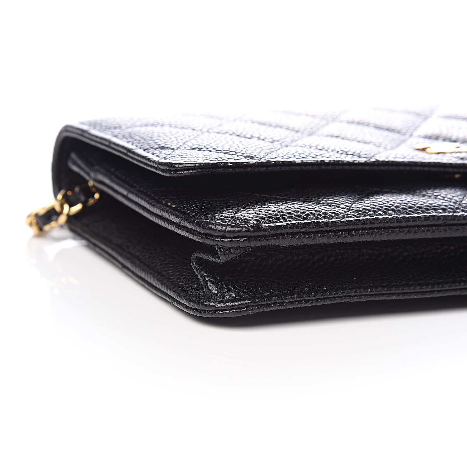 Chanel Caviar Quilted Wallet On Chain WOC Black 11 of 14