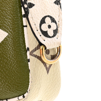 Louis Vuitton Monogram Giant Micro Pochette Accessories Kaki White 15 of 15