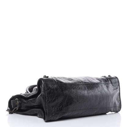 Balenciaga Agneau Giant 12 Gunmetal Hardware City Black 4 of 12