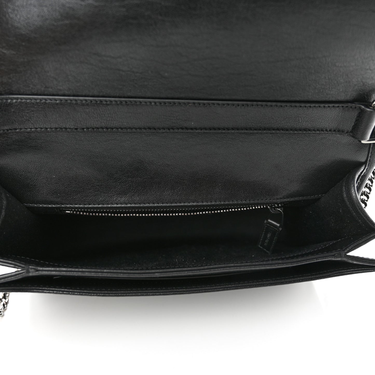 Lambskin Quilted Mini Becky Chain Bag Black