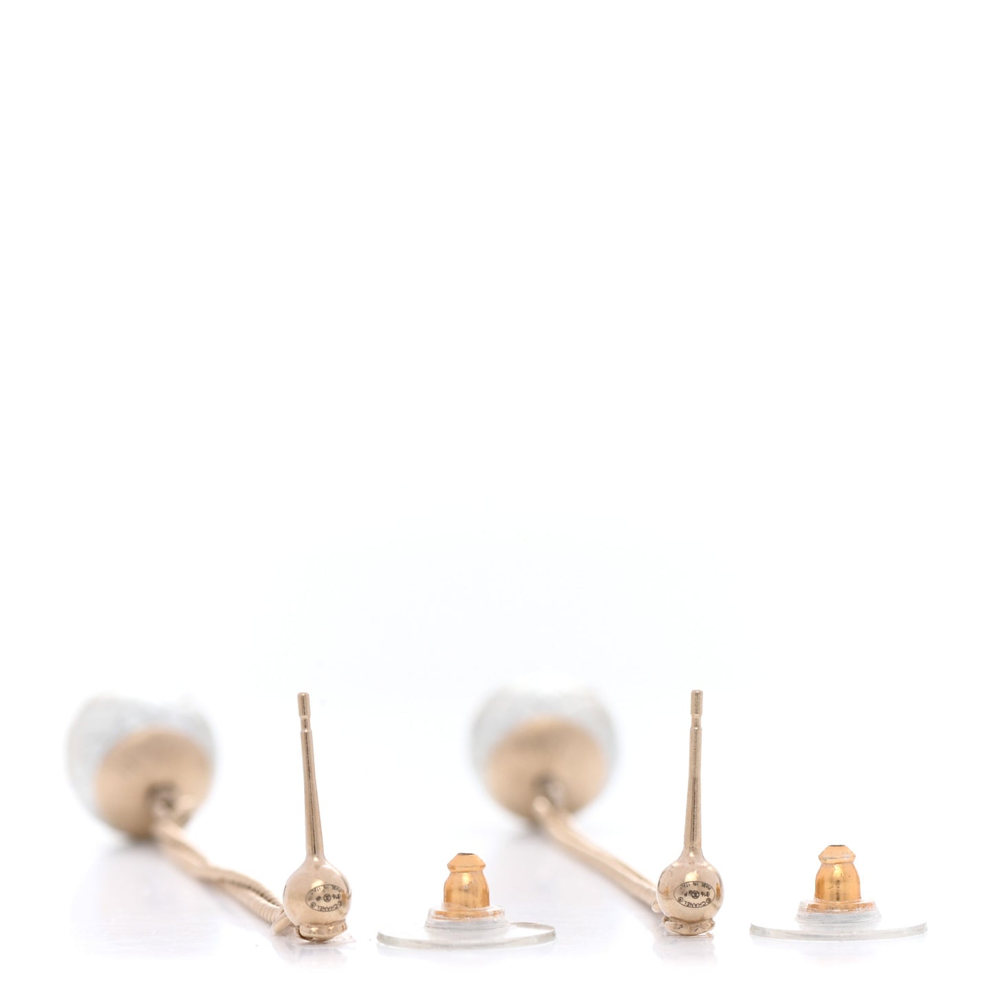 Pearl Dangle Earrings Gold