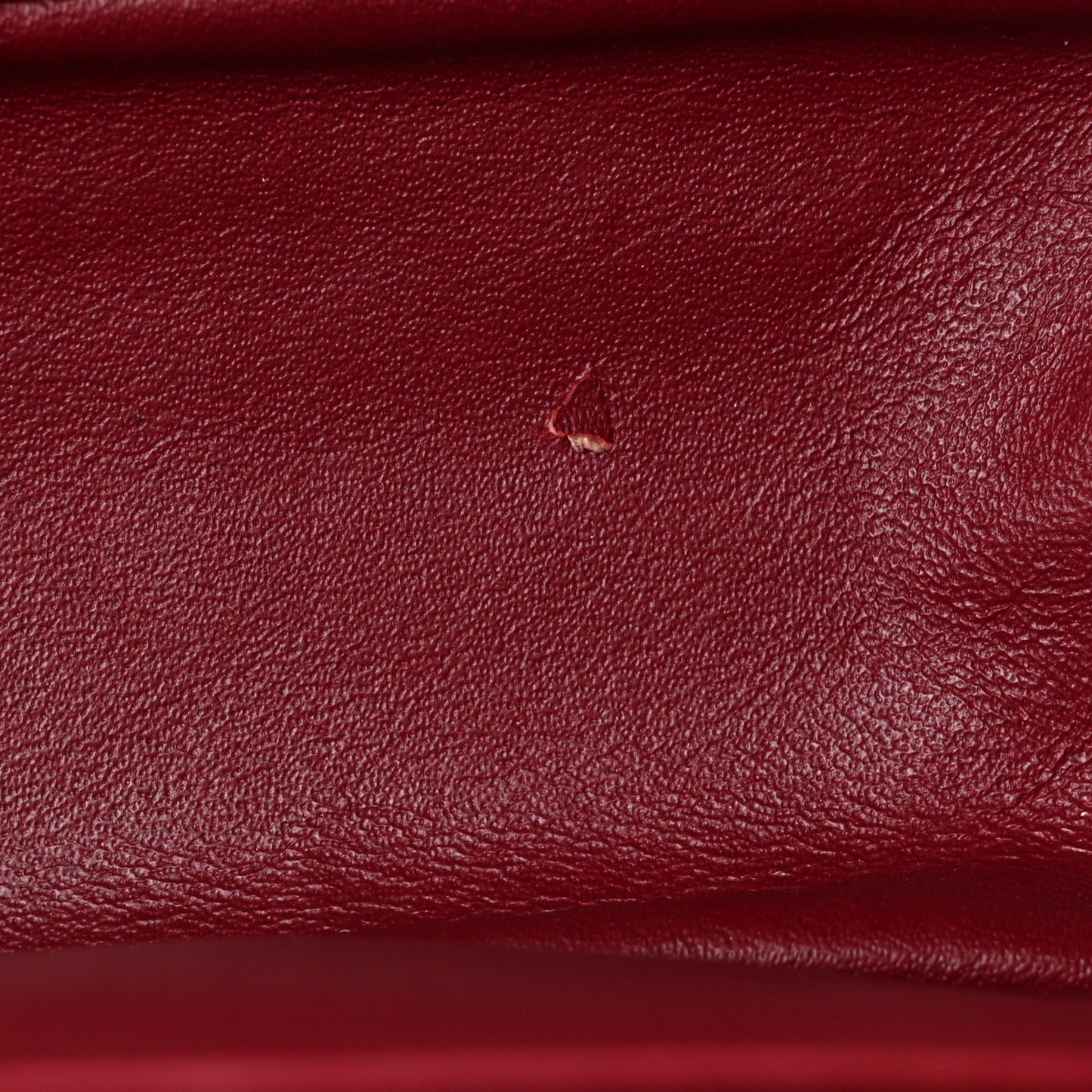 Distressed Patent Quilted 2.55 Reissue 227 Flap Red