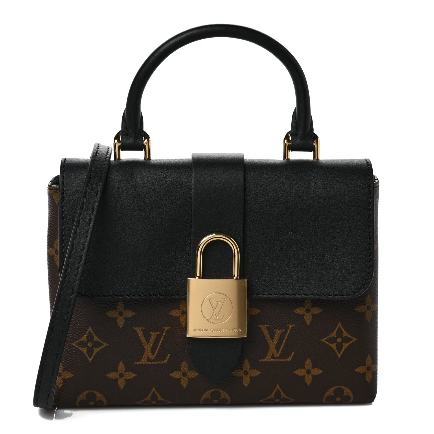 Louis Vuitton Monogram Locky BB Black 1 of 8
