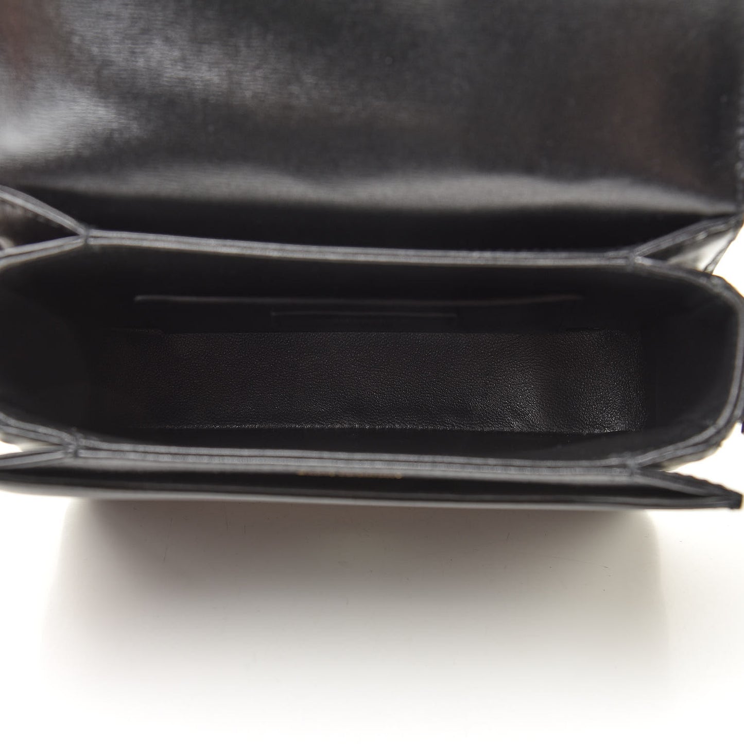 Calfskin Le 61 Shoulder Bag Black