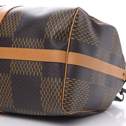 Louis Vuitton X NIGO Giant Damier Ebene Monogram Keepall Bandouliere 50 7 of 10