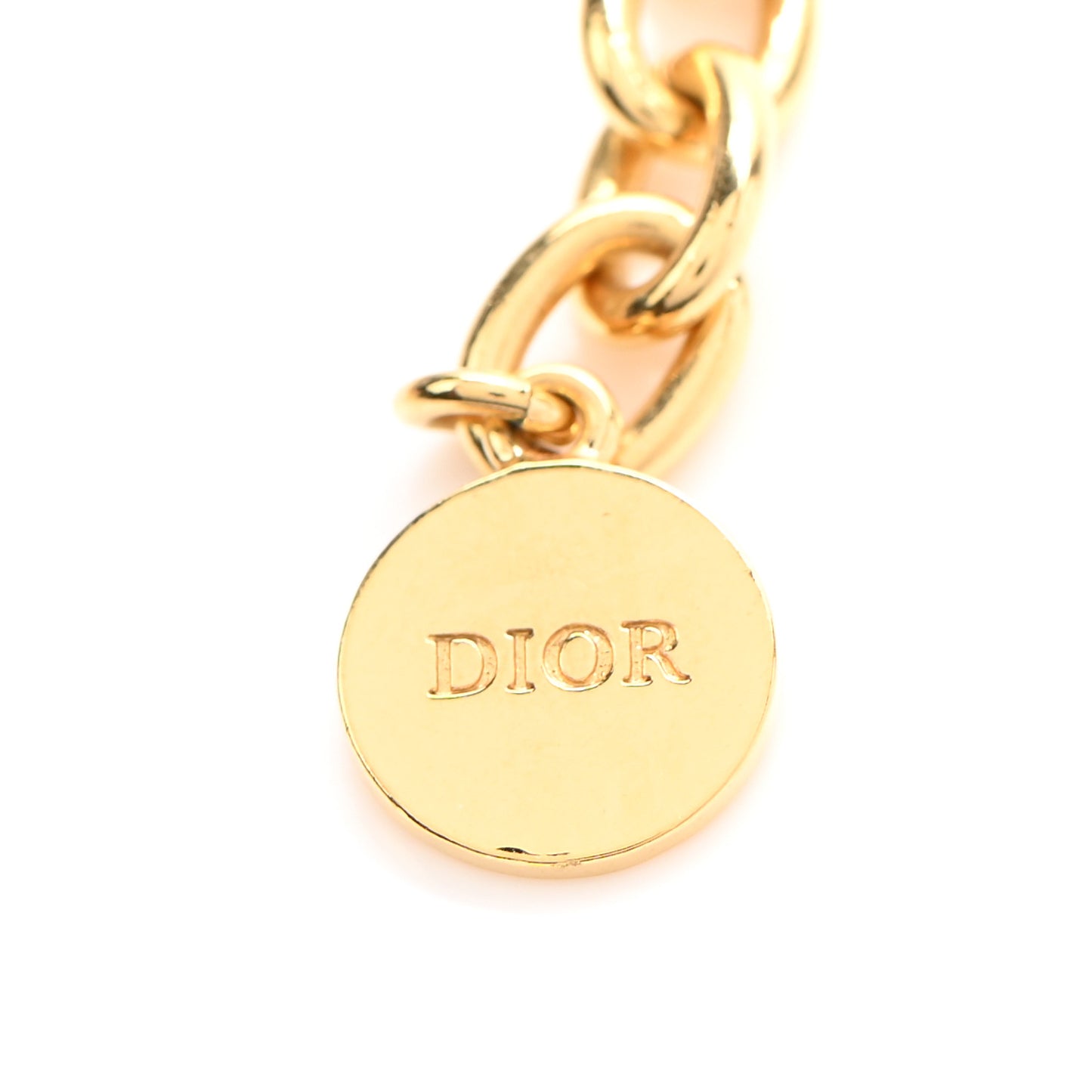 Metal Danseuse Etoile Chain Choker Necklace Gold