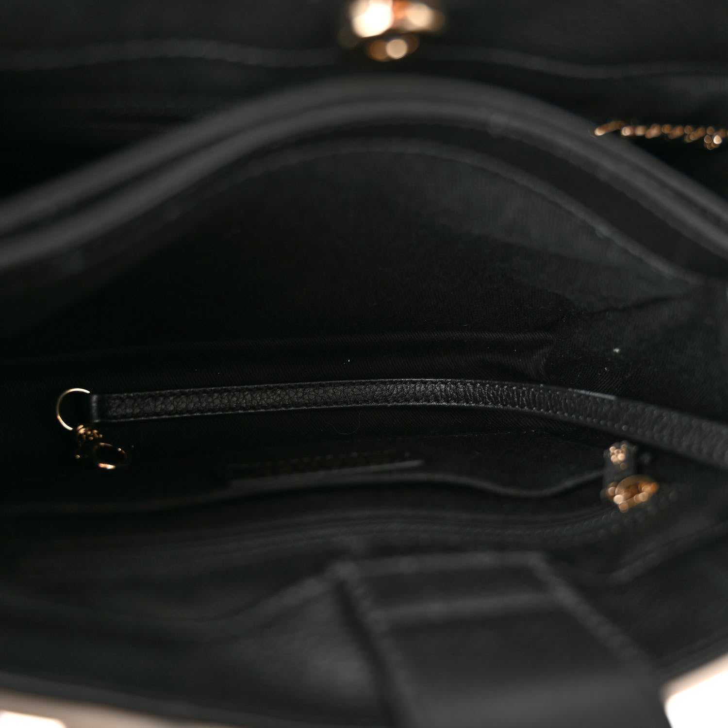 Chanel Grained Calfskin Mini Bi-Color Neo Executive Shopper Tote Beige Black 5 of 10