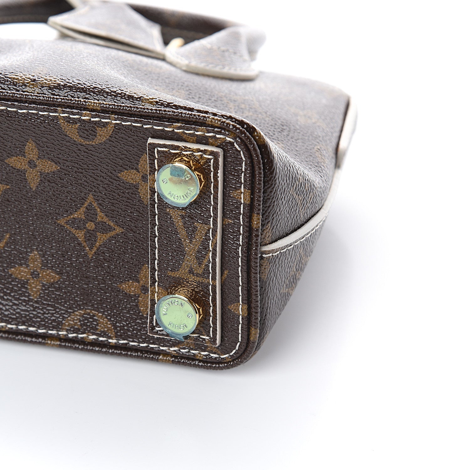Louis Vuitton Monogram Shine Fetish Lockit BB 8 of 8