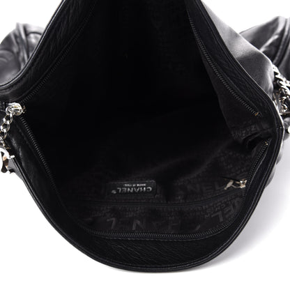 Chanel Lambskin Ultimate Soft Hobo Black 6 of 12