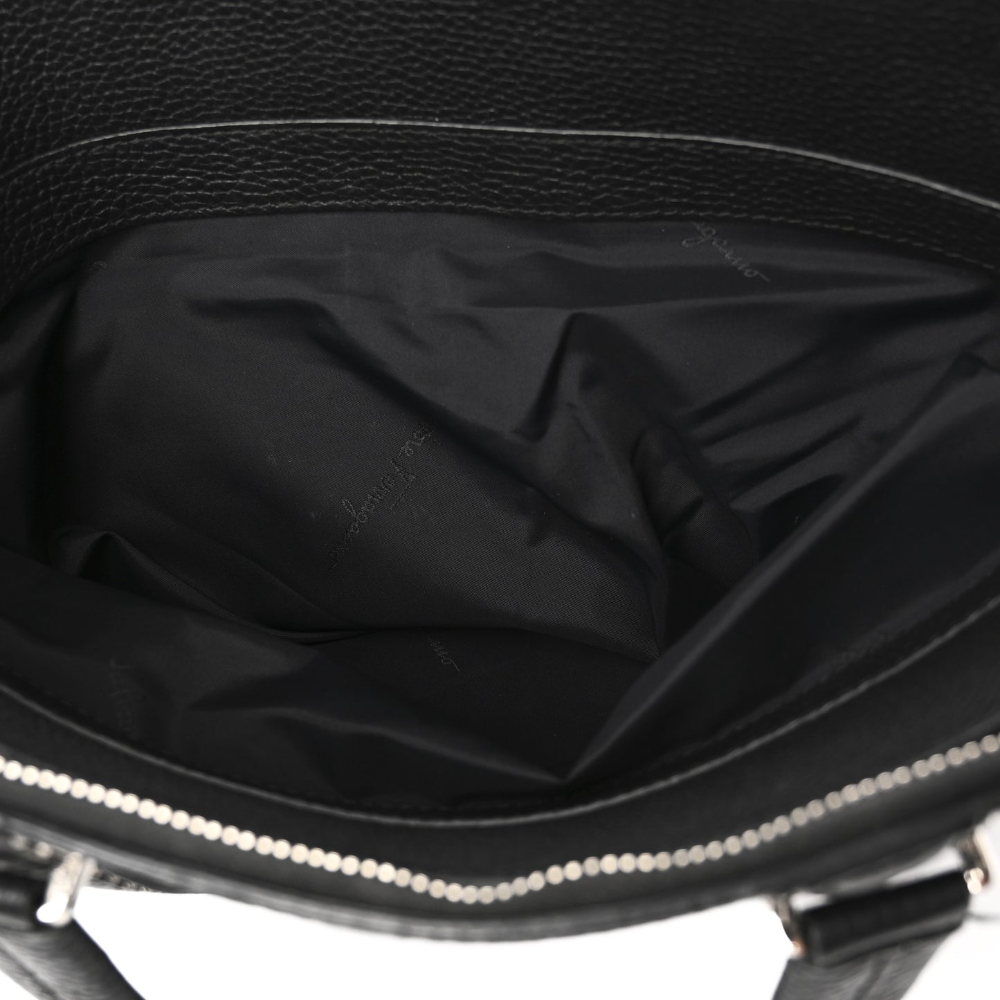 Calfskin Studded Firenze Briefcase Black