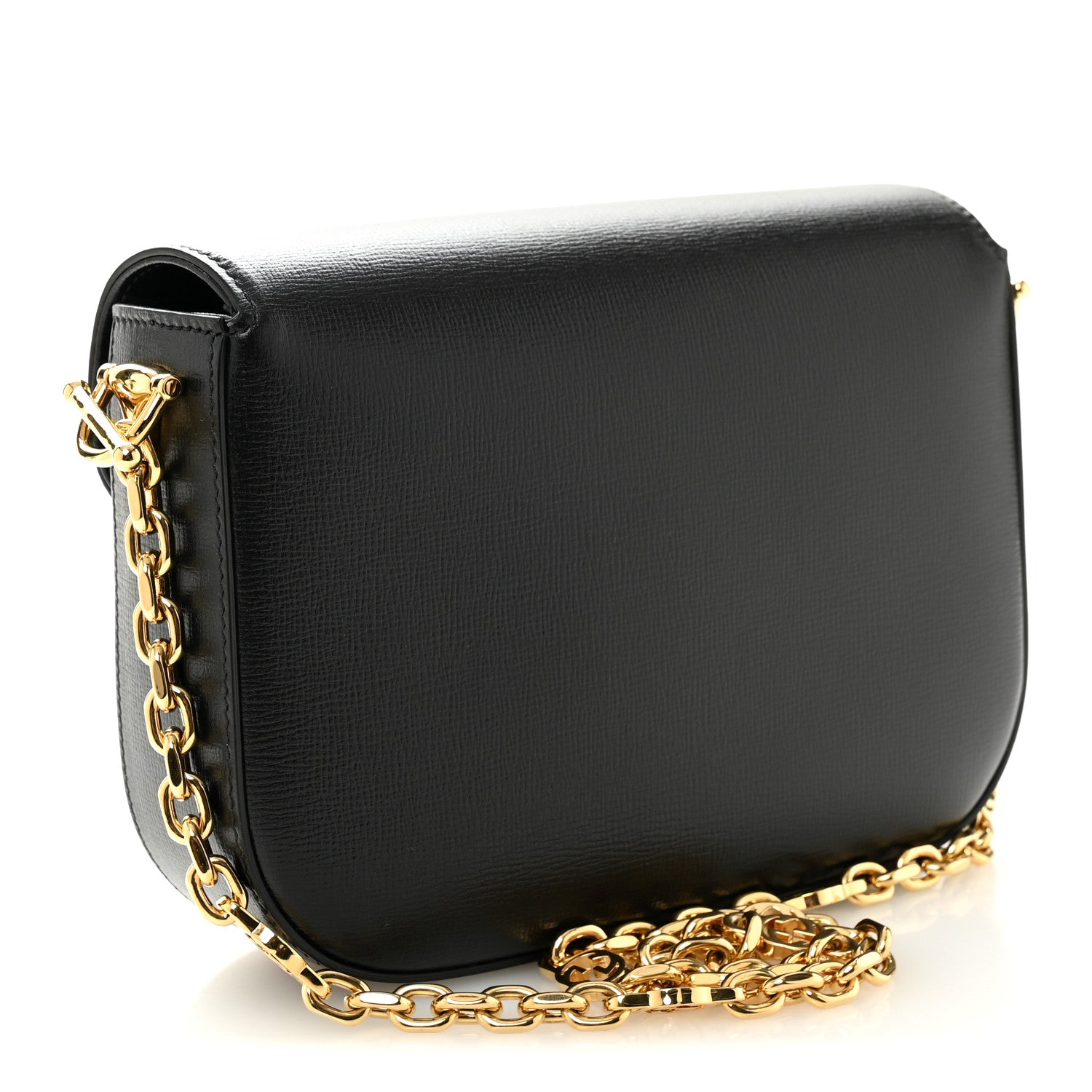 Gucci Azalea Calfskin Mini Crystal Horsebit 1955 Shoulder Bag Black 3 of 11