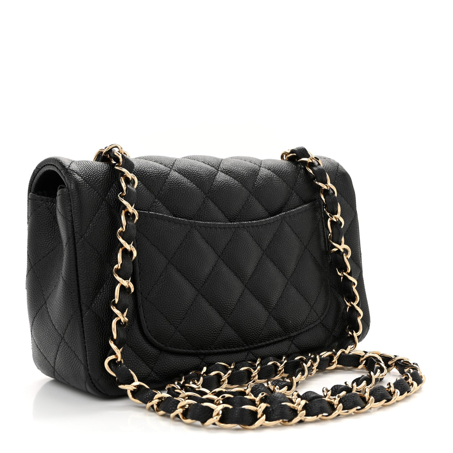 Chanel Caviar Quilted Mini Rectangular Flap Black 3 of 11