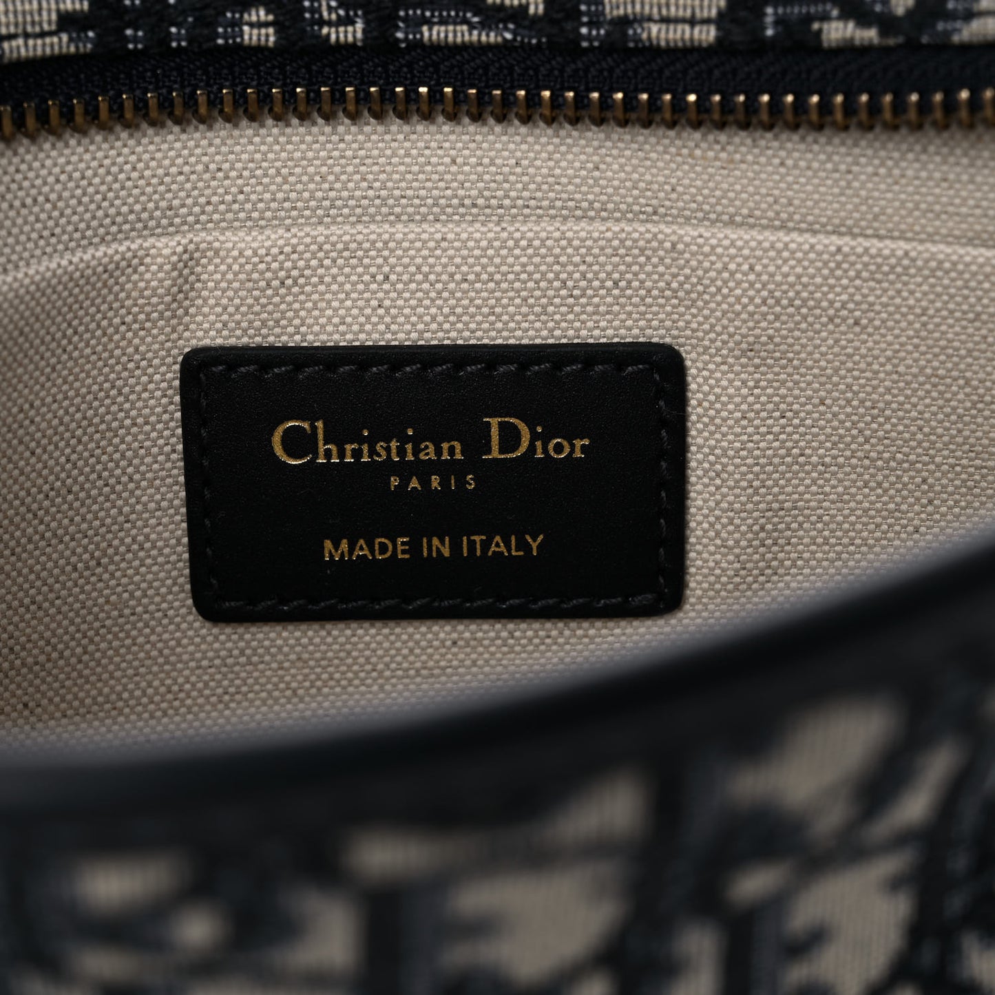 Oblique Diorquake Clutch Blue