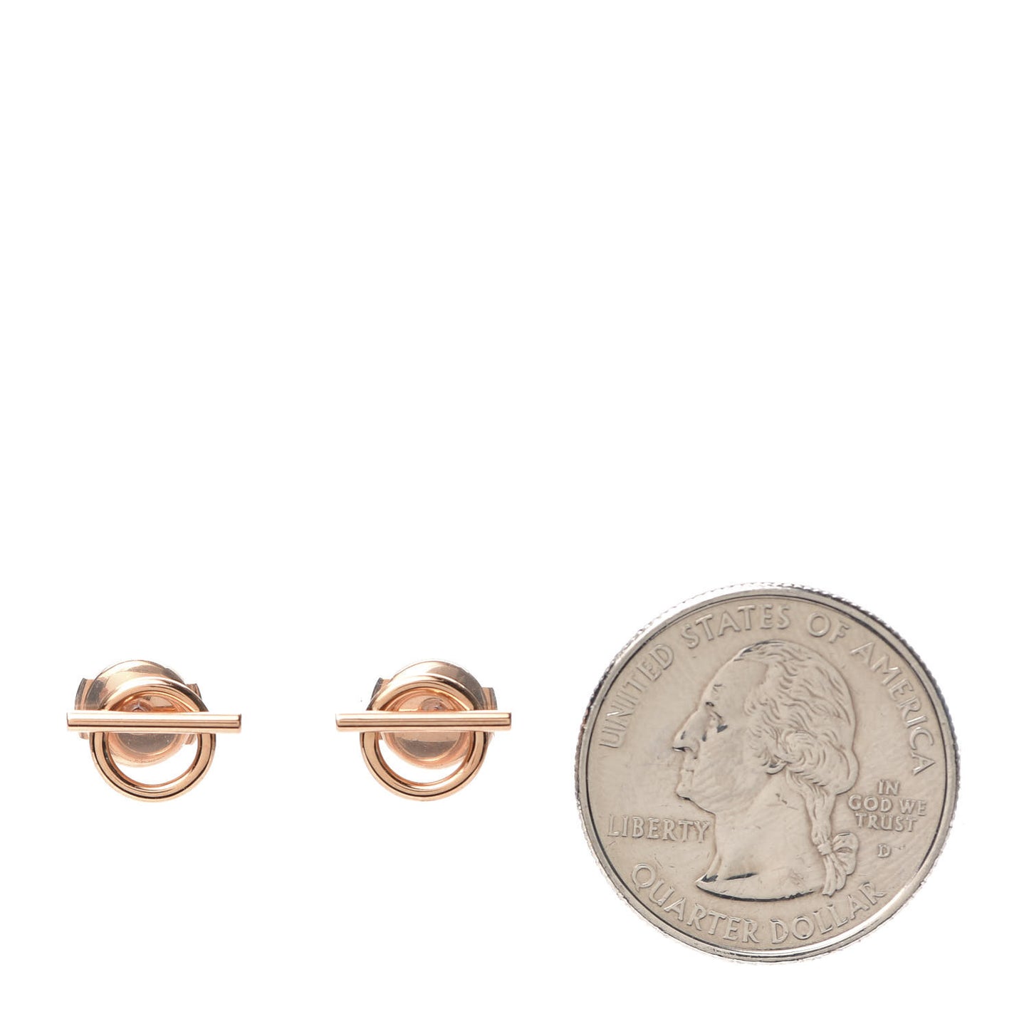 18K Rose Gold PM Echappee Earrings