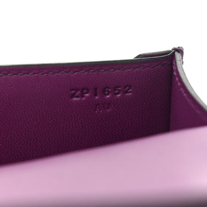 Hermes Chevre Chamkila Mini Verrou Chaine Bag Anemone 7 of 9