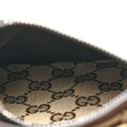 Gucci GG Monogram Double Pocket Belt Bag Dark Brown 7 of 14