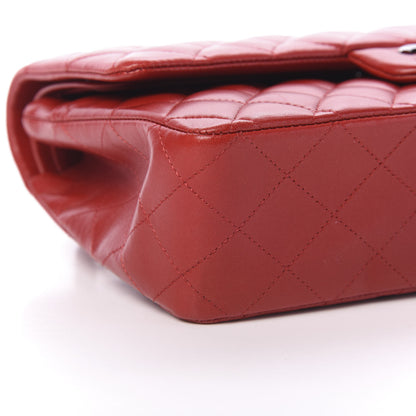 Chanel Lambskin Quilted Medium Double Flap Red 9 of 12