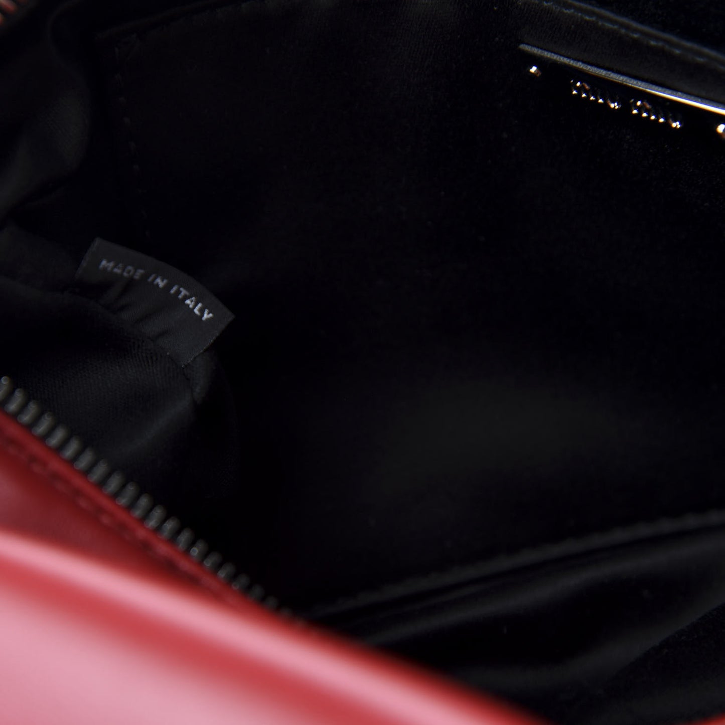 Soft Calfskin Bandoleer Bag Fuoco