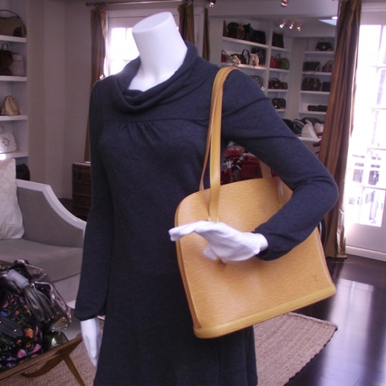 Louis Vuitton Epi Lussac Yellow 2 of 10