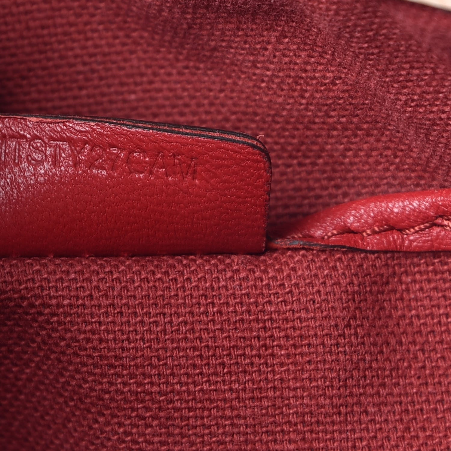 Burberry Haymarket Check Small Canterbury Tote Military Red 10 of 23