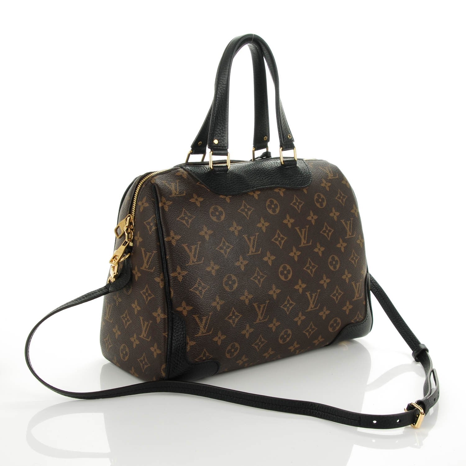 Louis Vuitton Monogram Retiro NM Black 3 of 8
