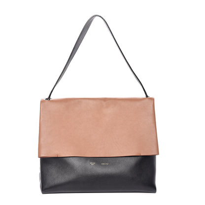Celine Calfskin All Soft Shoulder Bag Tan 1 of 14